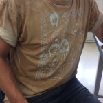 柿渋染めTシャツ